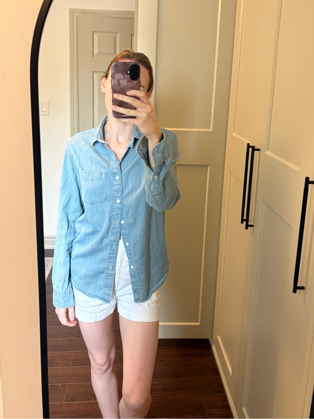 American Eagle Outfitters 100% Cotton Denim Shirt